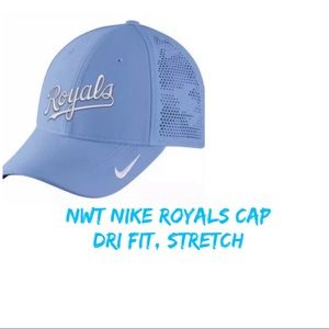 🆕 Nike Kansas City Royals Drifit Stretch Cap/Hat